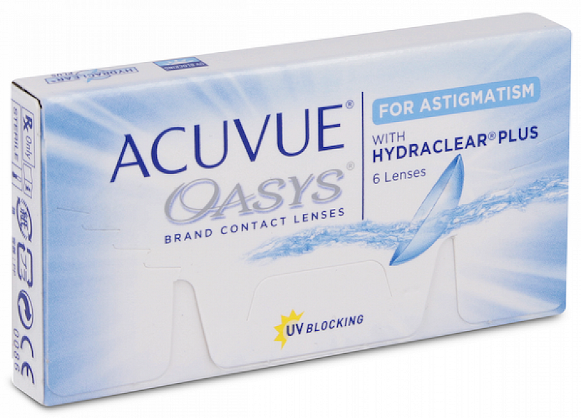 Acuvue Oasys With Hydraclear Plus For Astigmatism (6 ks)